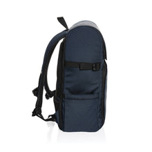 Carica l&#39;immagine nel visualizzatore di Gallery, zaini porta PC personalizzati in rpet, pu riciclato colore blu-navy_blu 121748039 DET04
