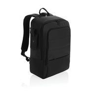 zaini porta PC e da lavoro personalizzati in rpet, rpet colore nero_nero 121748045 VAR02