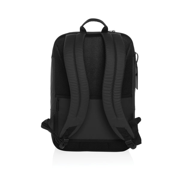 Carica l&#39;immagine nel visualizzatore di Gallery, zaini porta PC e da lavoro personalizzati in rpet, rpet colore nero_nero 121748045 DET09
