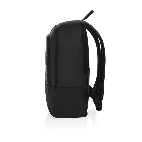 Carica l&#39;immagine nel visualizzatore di Gallery, zaini porta PC e da lavoro personalizzati in rpet, rpet colore nero_nero 121748045 DET09
