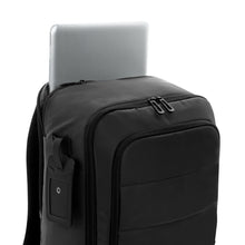 Carica l&#39;immagine nel visualizzatore di Gallery, zaini porta PC e da lavoro personalizzati in rpet, rpet colore nero_nero 121748045 DET08
