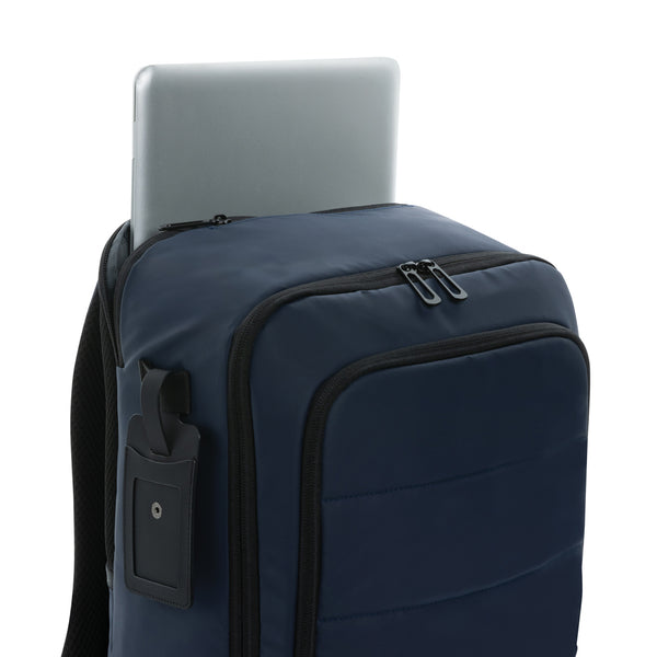 Carica l&#39;immagine nel visualizzatore di Gallery, zaini porta PC personalizzati in rpet, rpet colore blu-navy_blu 121748045 DET09
