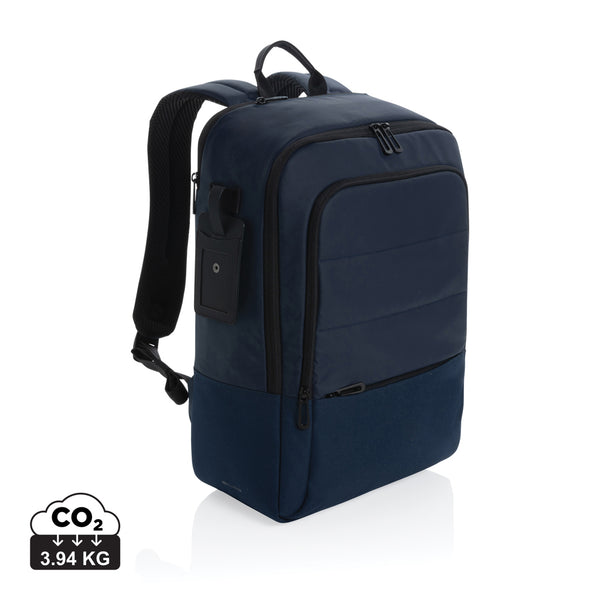Carica l&#39;immagine nel visualizzatore di Gallery, zaini porta PC personalizzati in rpet, rpet colore blu-navy_blu 121748045 DET09
