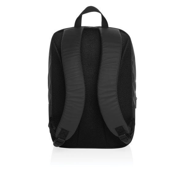 Carica l&#39;immagine nel visualizzatore di Gallery, zaini porta PC e da lavoro personalizzati in rpet, rpet colore nero_nero 121748047 DET08
