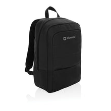 Carica l&#39;immagine nel visualizzatore di Gallery, zaini porta PC e da lavoro personalizzati in rpet, rpet colore nero_nero 121748047 DET08
