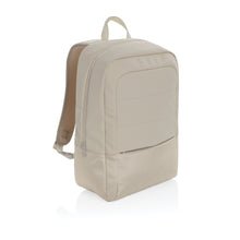 Carica l&#39;immagine nel visualizzatore di Gallery, zaini porta PC personalizzati in rpet, rpet colore beige_naturale 121748047 VAR01
