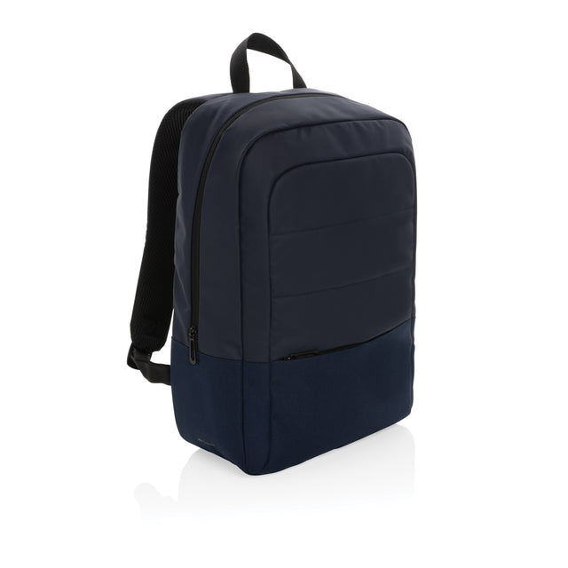zaini porta PC personalizzati in rpet, rpet colore blu-navy_blu 121748047 VAR03