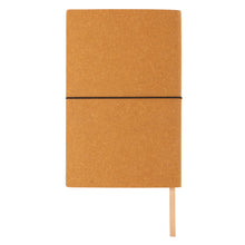 Carica l&#39;immagine nel visualizzatore di Gallery, block notes e taccuini pubblicitari in cuoio rigenerato, carta colore marrone_marrone 121748938 DET06
