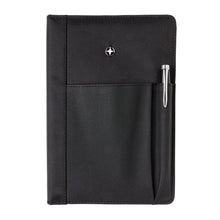 Carica l&#39;immagine nel visualizzatore di Gallery, taccuini e block notes personalizzati in pu, carta colore nero_nero 121749049 DET08
