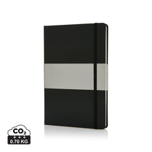 Carica l&#39;immagine nel visualizzatore di Gallery, taccuini e block notes personalizzati in carta, poliestere colore nero_nero 121749070 DET01
