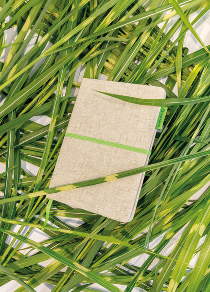 Carica l&#39;immagine nel visualizzatore di Gallery, taccuini e block notes promozionali in cotone, bambù colore verde_verde 121749111 DET09
