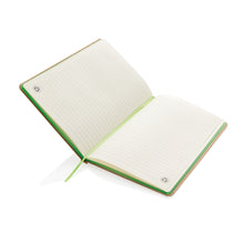 Carica l&#39;immagine nel visualizzatore di Gallery, taccuini e block notes promozionali in carta, carta colore verde_verde 121749112 DET04
