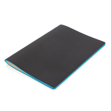 Carica l&#39;immagine nel visualizzatore di Gallery, taccuini e block notes pubblicitari in pu, carta colore azzurro_azzurro 121749119 DET04
