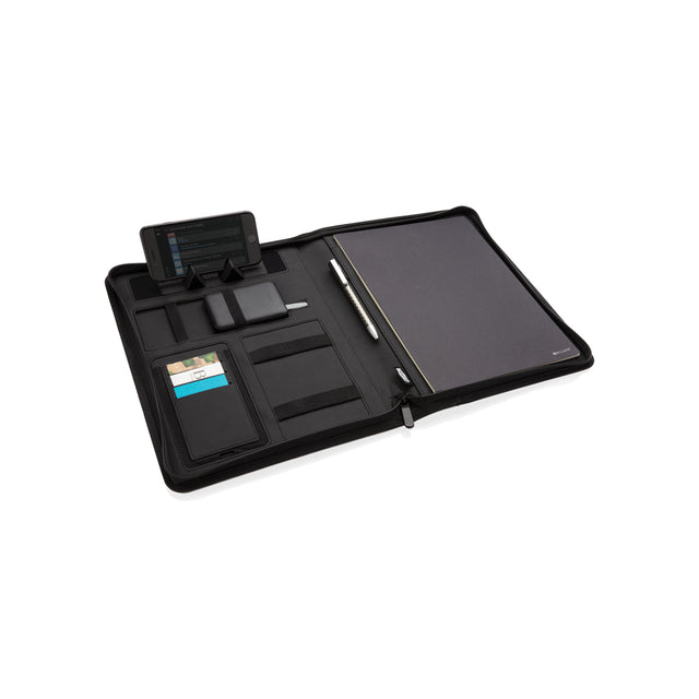 portablocchi e cartelline personalizzati in poliestere, pu colore nero_nero 121749121 VAR01