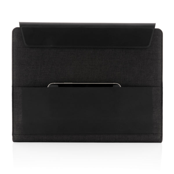 Carica l&#39;immagine nel visualizzatore di Gallery, portablocchi e cartelline personalizzati in poliestere, pu colore nero_nero 121749124 DET09

