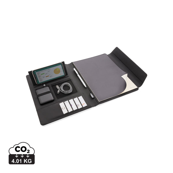 Carica l&#39;immagine nel visualizzatore di Gallery, portablocchi e cartelline personalizzati in poliestere, pu colore nero_nero 121749124 DET09
