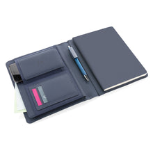 Carica l&#39;immagine nel visualizzatore di Gallery, portablocchi e cartelline personalizzati in rpet, carta colore blu-navy_blu 121749134 DET05

