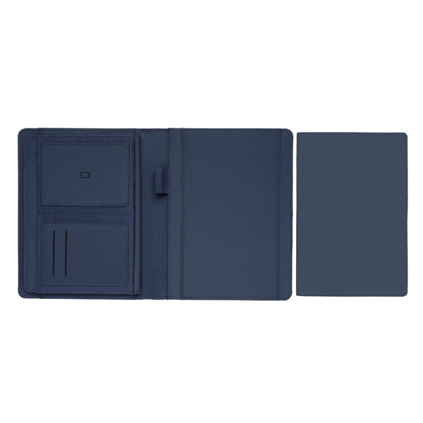 Carica l&#39;immagine nel visualizzatore di Gallery, portablocchi e cartelline personalizzati in rpet, carta colore blu-navy_blu 121749134 DET09
