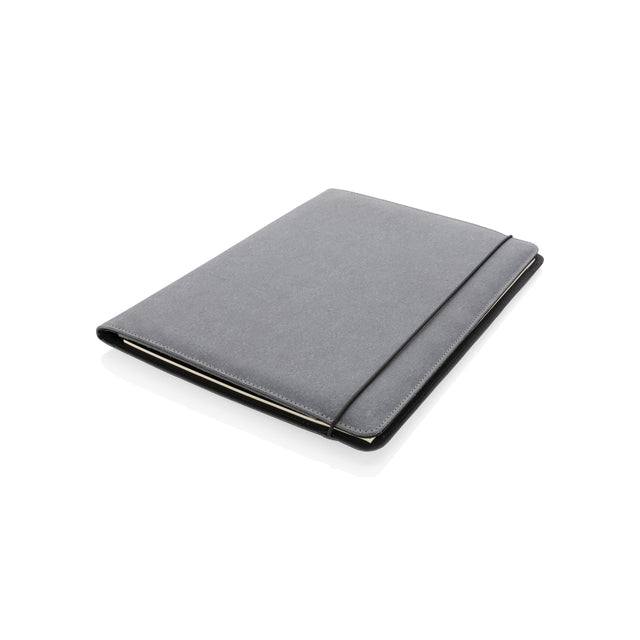 portablocchi e cartelline da personalizzare in cuoio rigenerato colore grigio_grigio 121749136 VAR01