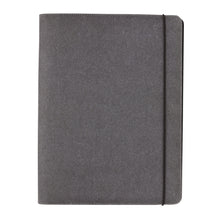 Carica l&#39;immagine nel visualizzatore di Gallery, portablocchi e cartelline da personalizzare in cuoio rigenerato colore grigio_grigio 121749136 DET03
