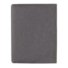 Carica l&#39;immagine nel visualizzatore di Gallery, portablocchi e cartelline da personalizzare in cuoio rigenerato colore grigio_grigio 121749136 DET04
