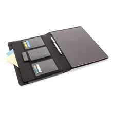 Carica l&#39;immagine nel visualizzatore di Gallery, portablocchi e cartelline da personalizzare in cuoio rigenerato colore grigio_grigio 121749136 DET06
