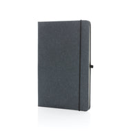 quaderni e block notes da personalizzare in cuoio rigenerato, carta colore grigio_grigio 121749137 VAR01