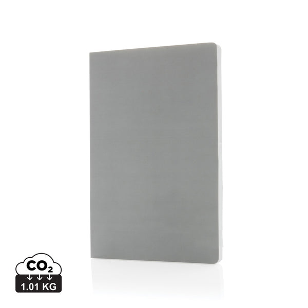 Carica l&#39;immagine nel visualizzatore di Gallery, block notes e taccuini da personalizzare in carta di pietra colore grigio_grigio 121749138 DET09
