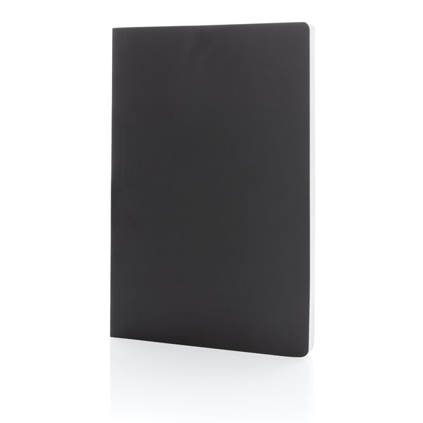 taccuini e block notes personalizzati in carta di pietra colore nero_nero 121749138 VAR01