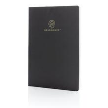 Carica l&#39;immagine nel visualizzatore di Gallery, taccuini e block notes personalizzati in carta di pietra colore nero_nero 121749138 DET08

