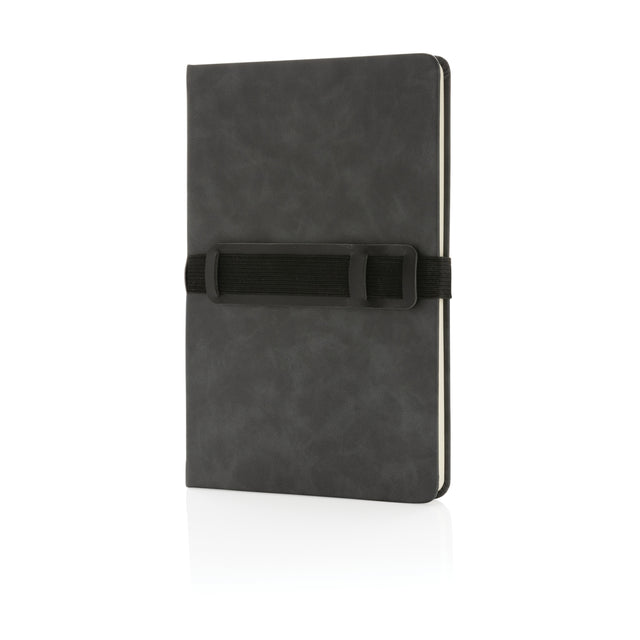 taccuini e block notes da personalizzare in pu, carta colore grigio_grigio 121749140 VAR01
