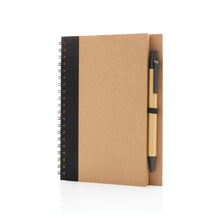 Carica l&#39;immagine nel visualizzatore di Gallery, taccuini e block notes personalizzati in carta, carta colore nero_nero 121749143 VAR01
