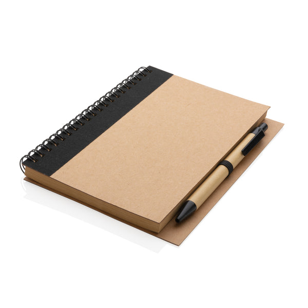 Carica l&#39;immagine nel visualizzatore di Gallery, taccuini e block notes personalizzati in carta, carta colore nero_nero 121749143 DET09
