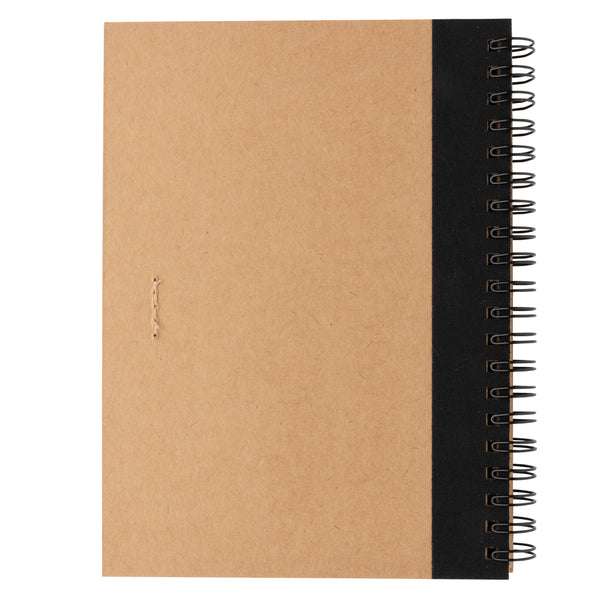 Carica l&#39;immagine nel visualizzatore di Gallery, taccuini e block notes personalizzati in carta, carta colore nero_nero 121749143 DET09
