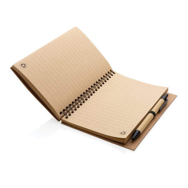 Carica l&#39;immagine nel visualizzatore di Gallery, taccuini e block notes personalizzati in carta, carta colore nero_nero 121749143 DET09
