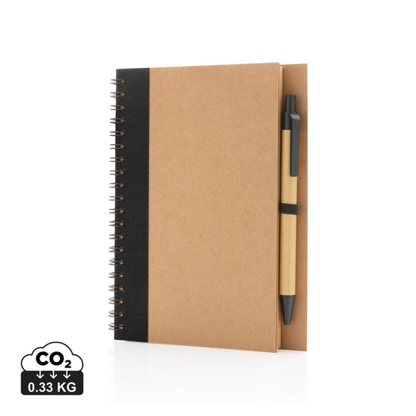 Carica l&#39;immagine nel visualizzatore di Gallery, taccuini e block notes personalizzati in carta, carta colore nero_nero 121749143 DET09
