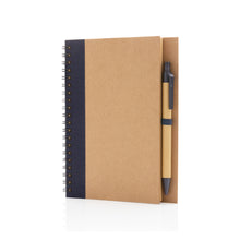 Carica l&#39;immagine nel visualizzatore di Gallery, block notes e taccuini personalizzati in carta, carta colore blu_blu 121749143 VAR03

