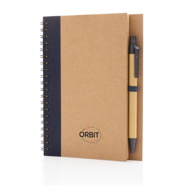 Carica l&#39;immagine nel visualizzatore di Gallery, block notes e taccuini personalizzati in carta, carta colore blu_blu 121749143 DET09
