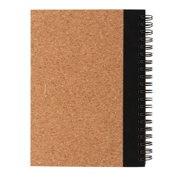 Carica l&#39;immagine nel visualizzatore di Gallery, taccuini e block notes personalizzati in sughero, carta colore nero_nero 121749144 DET09

