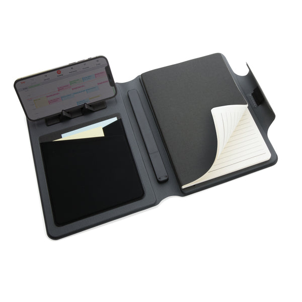 Carica l&#39;immagine nel visualizzatore di Gallery, portablocchi e cartelline personalizzati in pu colore nero_nero 121749148 DET09
