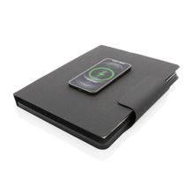 Carica l&#39;immagine nel visualizzatore di Gallery, portablocchi e cartelline personalizzati in pu colore nero_nero 121749149 DET03
