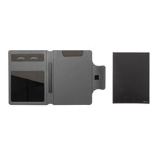 Carica l&#39;immagine nel visualizzatore di Gallery, portablocchi e cartelline personalizzati in pu colore nero_nero 121749149 DET06
