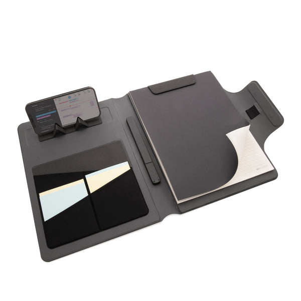 Carica l&#39;immagine nel visualizzatore di Gallery, portablocchi e cartelline personalizzati in pu colore nero_nero 121749149 DET09
