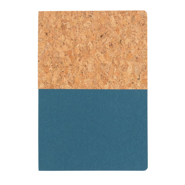 Carica l&#39;immagine nel visualizzatore di Gallery, quaderni e block notes personalizzati in sughero, carta colore blu_blu 121749150 DET08
