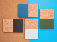 Carica l&#39;immagine nel visualizzatore di Gallery, quaderni e block notes personalizzati in sughero, carta colore blu_blu 121749150 DET08
