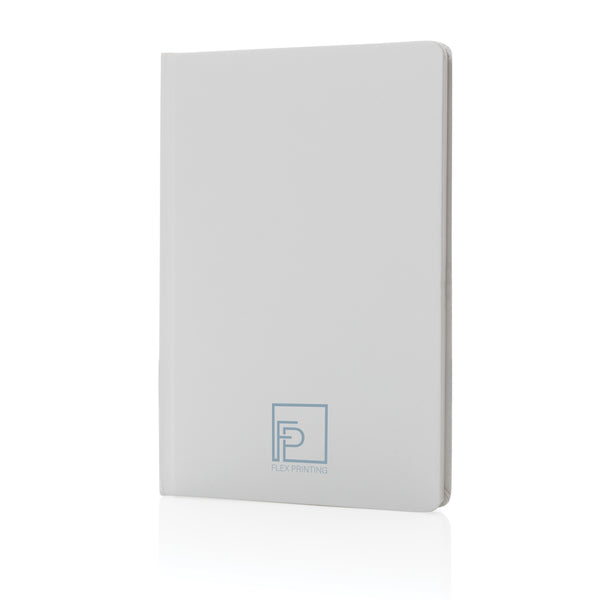 Carica l&#39;immagine nel visualizzatore di Gallery, taccuini e block notes da personalizzare in carta di pietra, carta colore bianco_bianco 121749152 DET09

