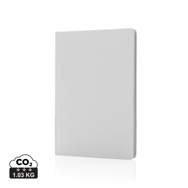 Carica l&#39;immagine nel visualizzatore di Gallery, taccuini e block notes da personalizzare in carta di pietra, carta colore bianco_bianco 121749152 DET09
