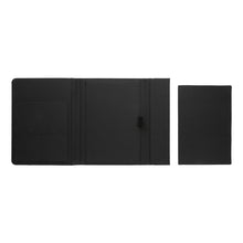 Carica l&#39;immagine nel visualizzatore di Gallery, portablocchi e cartelline personalizzati in rpet, carta colore nero_nero 121749155 DET05
