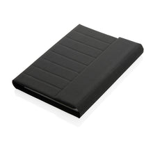 Carica l&#39;immagine nel visualizzatore di Gallery, portablocchi e cartelline personalizzati in rpet, carta colore nero_nero 121749155 DET07
