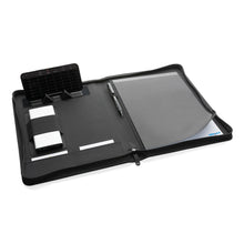 Carica l&#39;immagine nel visualizzatore di Gallery, portablocchi e cartelline personalizzati in rpet, carta colore nero_nero 121749156 DET06
